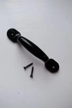 Bøjlegreb • Bakelit • 122 mm • Sort