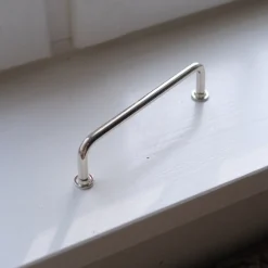 Bøjlegreb • Krom • 128 mm • Rund Fodskive