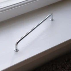 Bøjlegreb • Krom • 192 mm • Rund Fodskive