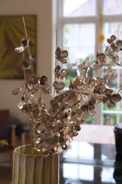 Blomst • Champagne farvet - Sendes ikke