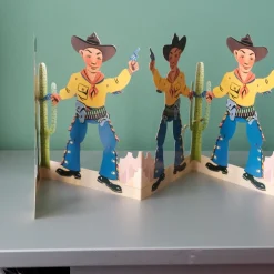 Bord Pynt • Papirguirlande • Cowboy