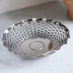 Brødkurv • Rustfrit Stål • Rund