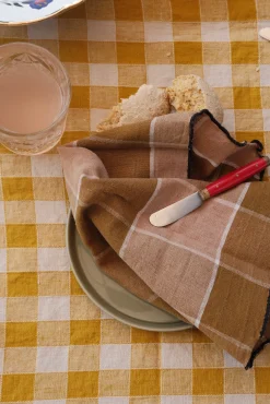 Dug • Hør • 170 x 240 cm • Gule Tern