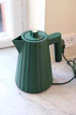 Elkedel • Plissé • Grøn • 1L