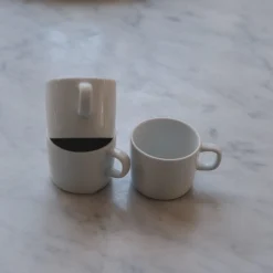Espresso kop • Alessi • Hvid Porcelæn