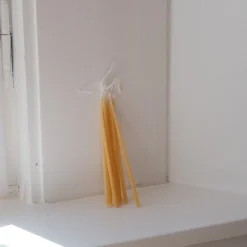 Fødselsdagslys • 10stk • Ultratynde • Bivoks