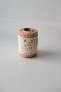 Gavebånd • Bakers Twine • 50m • Gul & Lyserød