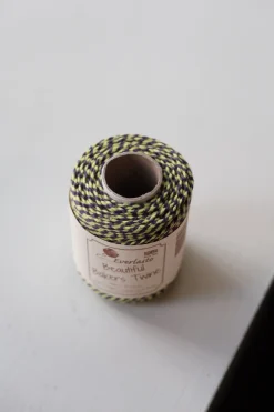 Gavebånd • Bakers Twine • 50m • Lilla & Grøn