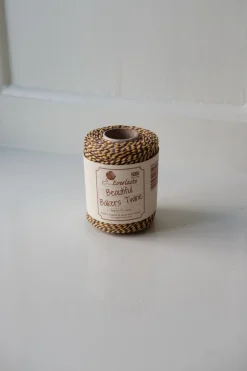 Gavebånd • Bakers Twine • 50m • Lilla & Gul