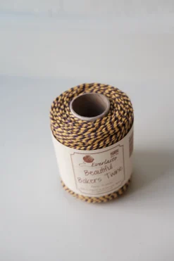Gavebånd • Bakers Twine • 50m • Lilla & Gul