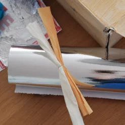 Gavepapir • Sølv • 3 meter • Sendes ikke