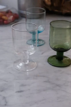 Glas på stilk • Mundblæst • Klar • UDGÅR