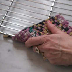 Grydelap • Sari • Assorteret Genbrugstekstil