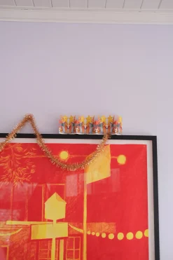 Guirlande • Lametta • 2 meter • Twist Kobber