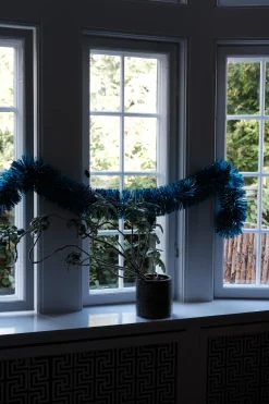 Guirlande • Lametta Petroleum • Tyk • 3 meter