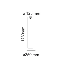 Gulvlampe • Bellhop • Grøn