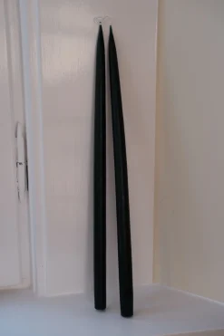 Hånddyppede lys • 45 cm • Forest Green