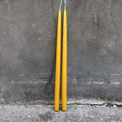 Hånddyppede lys • 45 cm • Honey