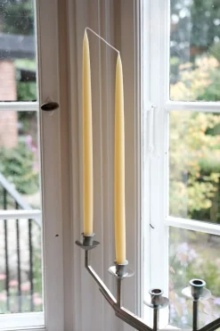 Hånddyppede lys • 45 cm • Pastel Gul