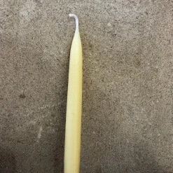 Hånddyppede lys • 45 cm • Pastel Gul