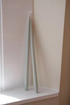 Hånddyppede lys • 45 cm • Teel