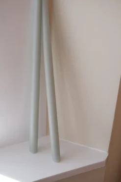 Hånddyppede lys • 45 cm • Teel