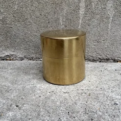 Håndlavet Dåse • Messing • Lille