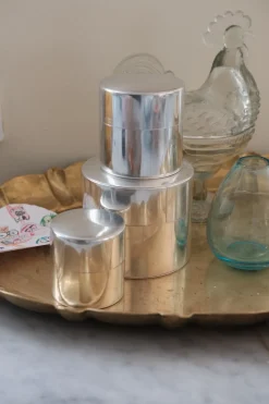 Håndlavet dåse • Tin • Stor