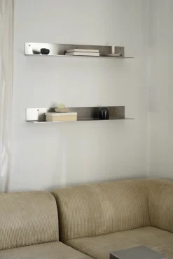 Hylde • Stål • Vægophængt • 120 cm