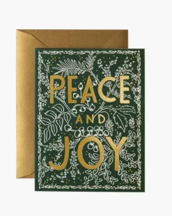 Julekort • Peace And Joy