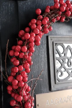 Julepynt • Dekoration • Rønnebær Krans • 45 cm