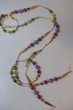 Julepynt • Guirlande • Perler • Aflange multi