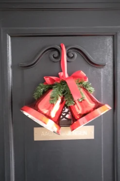 Julepynt • Klokker • Rød