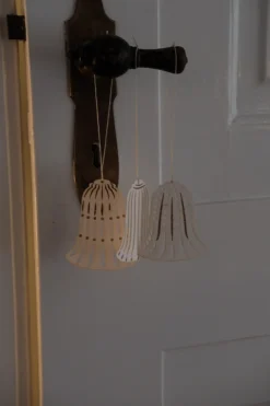 Julepynt • Papir • 3 stk • Klokker