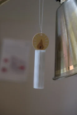 Julepynt • Papir • 3 stk • Lys