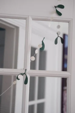 Julepynt • Papir • Guirlande • Mistelten