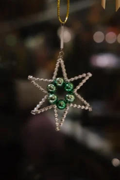 Julepynt • Perler • Stjerne • Grøn