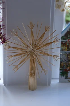 Julepynt • Topstjerne • Strå • Snekrystal