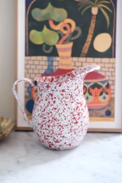 Kande • Emalje • Splatter Rød • 3L • UDGÅR