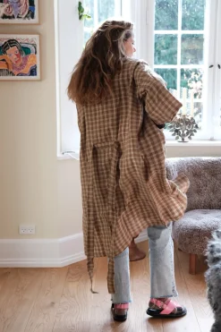 Kimono • M • Tartan Sienne Vert • Ternet