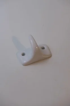 Knage • Porcelæn • 1 • Hvid • Firkantet