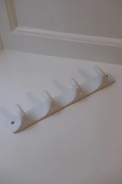 Knage • Porcelæn • 4 • Hvid • Firkantet