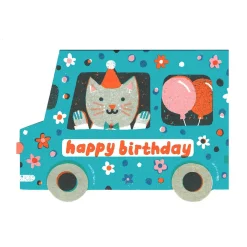 Kort • Fødselsdagsbil