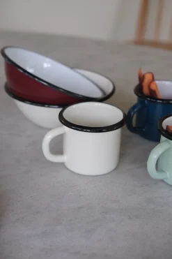 Krus med Hank • Emalje • Elfenben