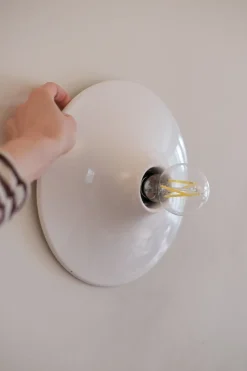 Lampe • Hvid • Ø26