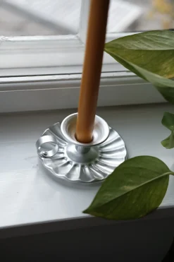 Lysestage • Aluminium • Kammerlysestage