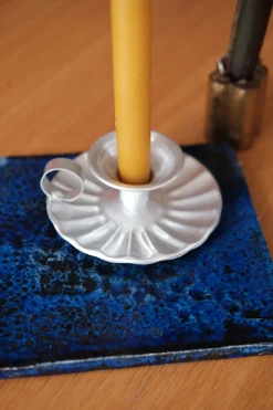 Lysestage • Aluminium • Kammerlysestage