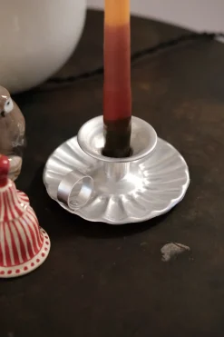 Lysestage • Aluminium • Kammerlysestage