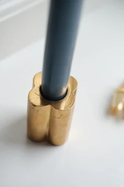 Lysmanchetter • Kronelys • Messing • 6 stk