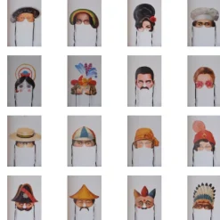 Maske • Fest • 20'er Mand med Sixpence